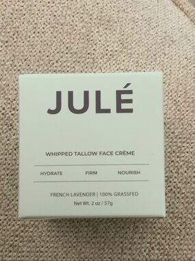 Jule Whipped Tallow Face Cream Hydrate Firm Nourish 2oz PLUS FREE BONUS